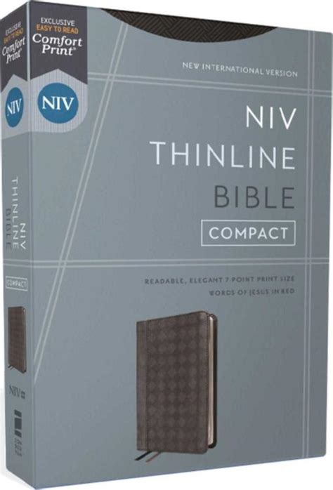 NIV Compact Thinline Bible New International Version PDF