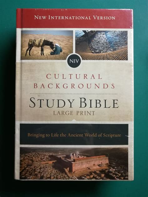 NIV Cultural Backgrounds Study Bible Bringing to Life the Ancient World of Scripture PDF