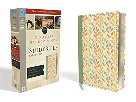 NIV Cultural Backgrounds Study Bible Leathersoft Green Red Letter Edition Bringing to Life the Ancient World of Scripture Doc