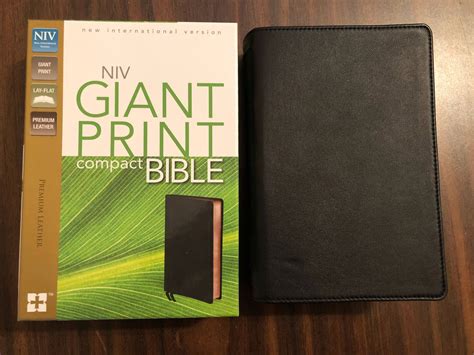 NIV Giant Print Compact Bible Epub