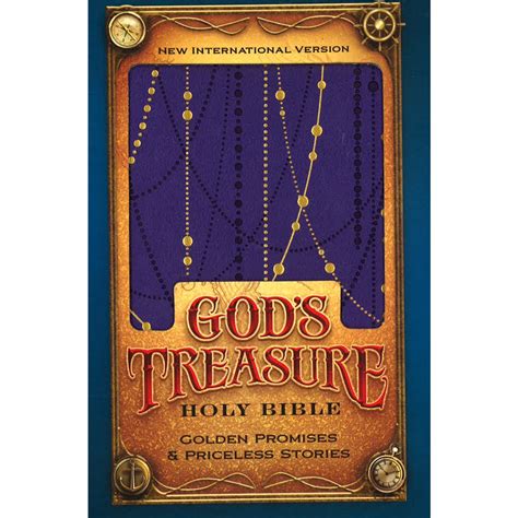 NIV God s Treasure Holy Bible Hardcover Golden promises and priceless stories Epub