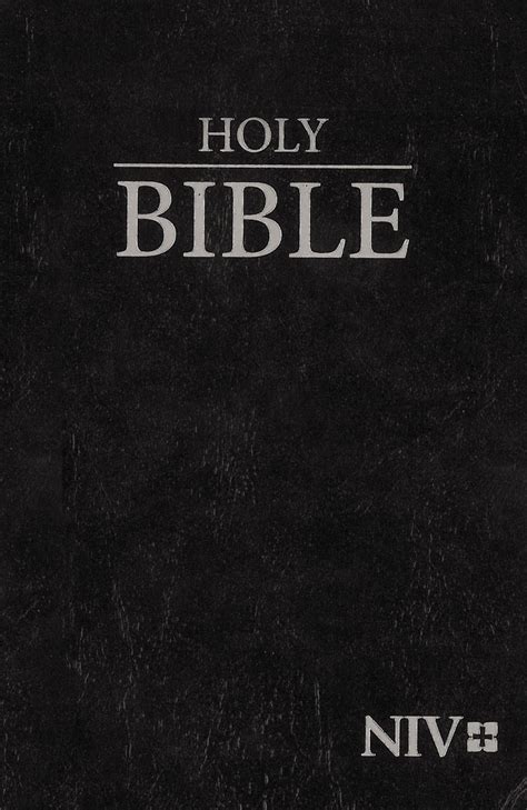 NIV Holy Bible Giant Print Paperback Black PDF