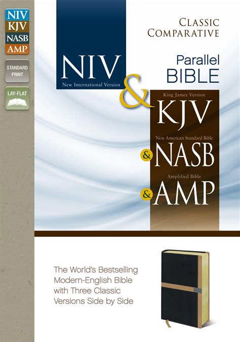 NIV KJV NASB Amplified Classic Comparative Parallel Bible Hardcover The World s Bestselling Bible Paired with Three Classic Versions Epub