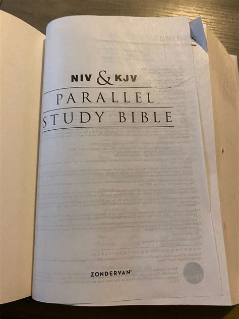 NIV KJV Parallel Study Bible Hardcover Two Bible Versions Together with NIV Study Bible Notes PDF