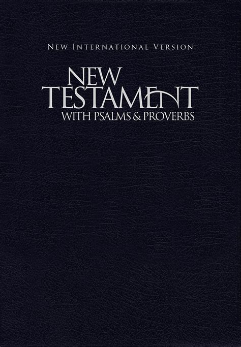 NIV New Testament with Psalms and Proverbs Pocket-Sized Paperback Kindle Editon