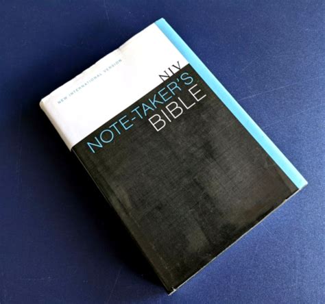 NIV Note-Taker s Bible Hardcover Doc