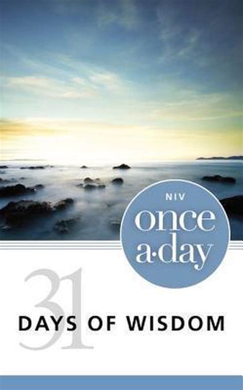 NIV Once-A-Day 31 Days of Wisdom Doc