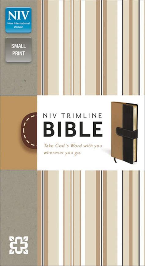 NIV Trimline Bible Imitation Leather Tan Brown Red Letter Edition Kindle Editon