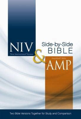 NIV and Amplified Parallel Bible Two Bible Versions Together for Study and Comparison Kindle Editon