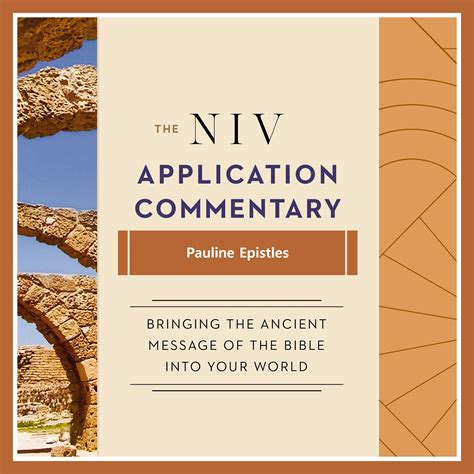 NIVAC Bundle 7 Pauline Epistles The NIV Application Commentary Reader