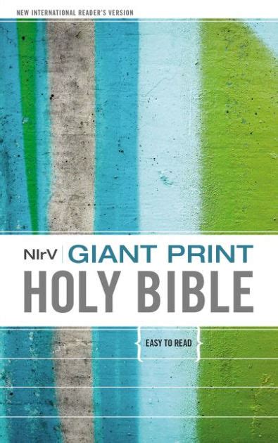NIrV Giant Print Holy Bible Giant Print Hardcover PDF