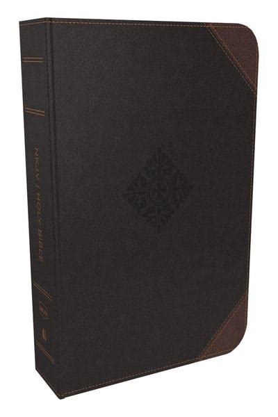 NKJV Deluxe Reader s Bible Leathersoft Black Comfort Print Epub