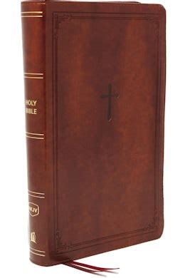 NKJV End-of-Verse Reference Bible Giant Print Personal Size Leathersoft Brown Indexed Red Letter Edition Classic PDF