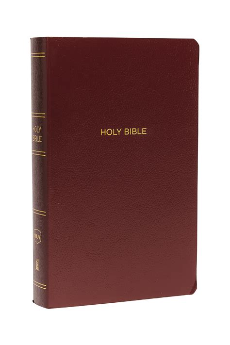 NKJV Gift and Award Bible Leather-Look Burgundy Red Letter Edition Comfort Print Kindle Editon