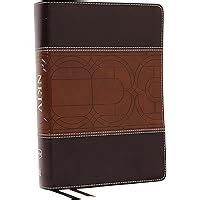 NKJV Study Bible Leathersoft Brown Indexed Second Edition Reader