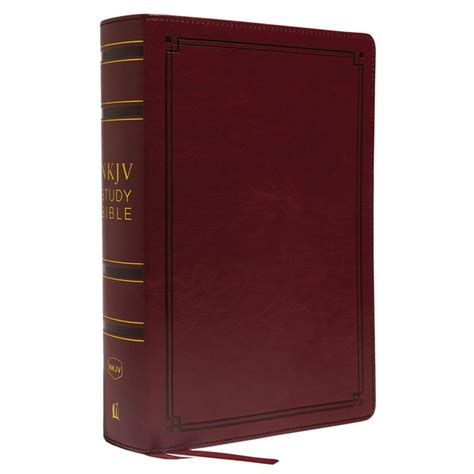 NKJV Study Bible Leathersoft Brown Red Letter Edition Comfort Print The Complete Resource for Studying God s Word Epub