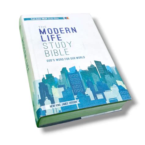 NKJV The Modern Life Study Bible Leathersoft Black Gray God s Word for Our World Kindle Editon