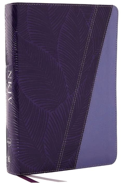 NKJV The Woman s Study Bible Leathersoft Purple Signature Reader