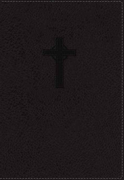 NKJV UltraSlim Reference Bible Leathersoft Black Indexed Red Letter Edition Classic Reader