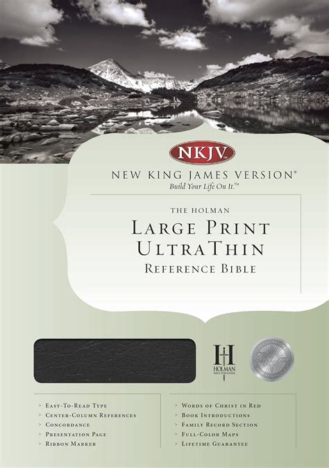 NKJV UltraThin Large Print Reference Bible Kindle Editon