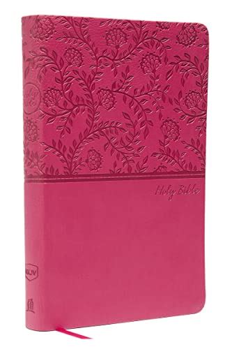 NKJV Ultraslim Bible Imitation Leather Pink Red Letter Edition Doc