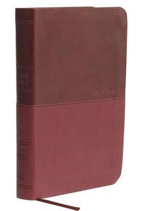 NKJV Value Thinline Bible Compact Leathersoft Burgundy Red Letter Edition Comfort Print Kindle Editon