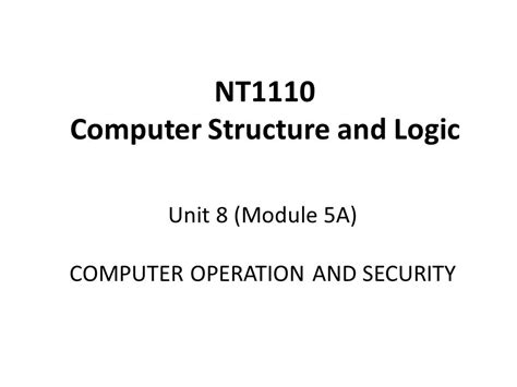 NT1110 UNIT 8 ANALYSIS 1 SYSTEM PERFORMANCE Ebook Kindle Editon