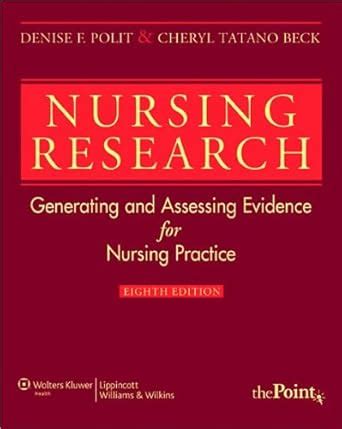 NURSING RESEARCH POLIT 8TH EDITION Ebook Epub