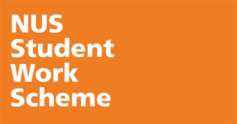 NUS Work-Study Scheme: Empowering Students to Excel