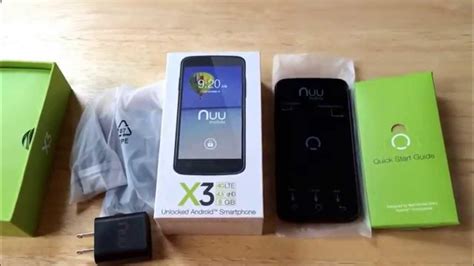 NUU X3 Unlocked Dual SIM Smartphone Epub