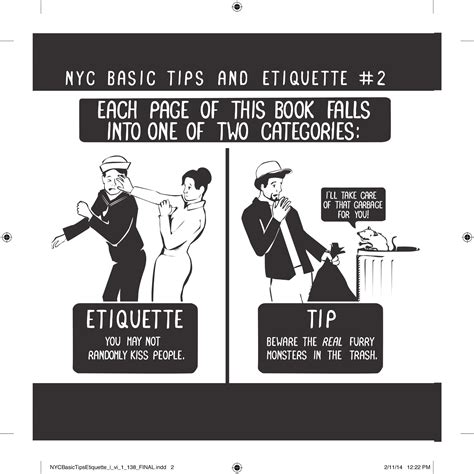NYC Basic Tips and Etiquette Doc