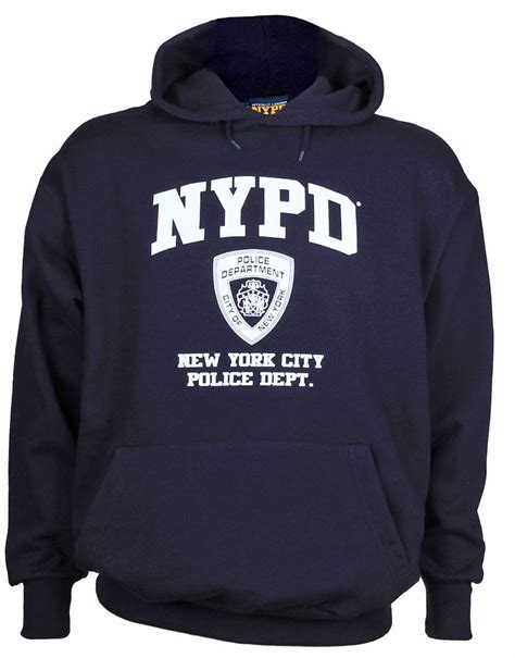 NYPD Hooded Sweatshirt: A Fashion Statement for the Bold and the Brave