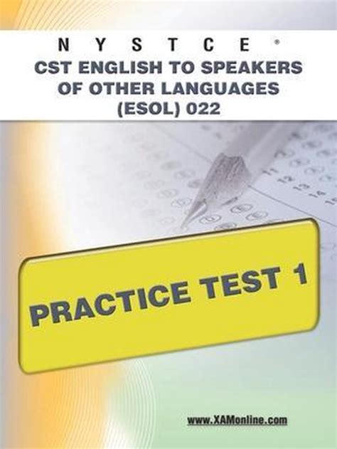 NYSTCE CST English to Speakers of Other Languages (ESOL) 022 Practice Test 1 Ebook Epub