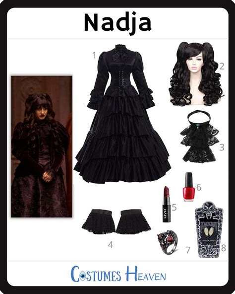 Nadja Costumes: A Visual Guide to the Enigmatic Vampire's Wardrobe