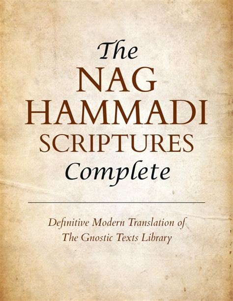 Nag Hammadi Scriptures Translation Complete Doc