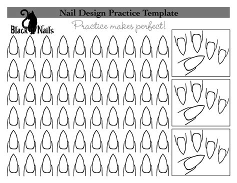 Nail Art Template