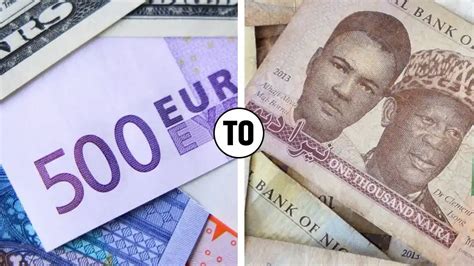 Naira vs. Euro: A Comprehensive Analysis of Exchange Rates and Market Trends