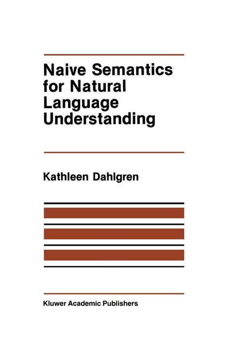 Naive Semantics for Natural Language Understanding PDF