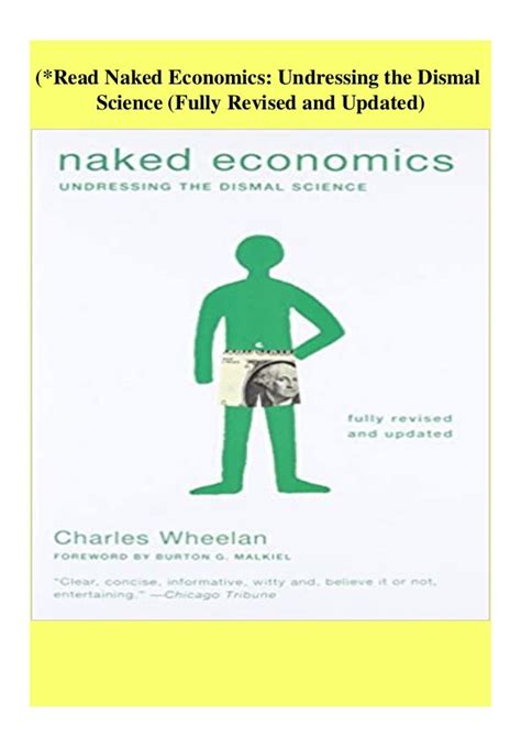 Naked Economics Undressing Science Revised Kindle Editon