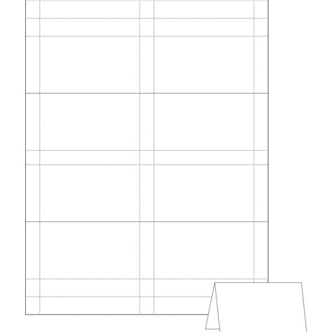 Name Tent Card Template