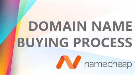Namecheap domain registration process guide