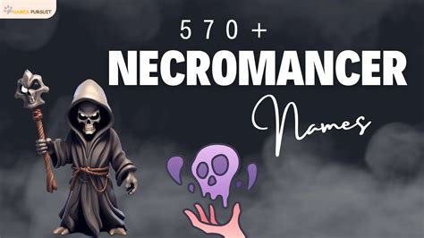 Names For Female Necromancers: 10,000+ Creative Ideas