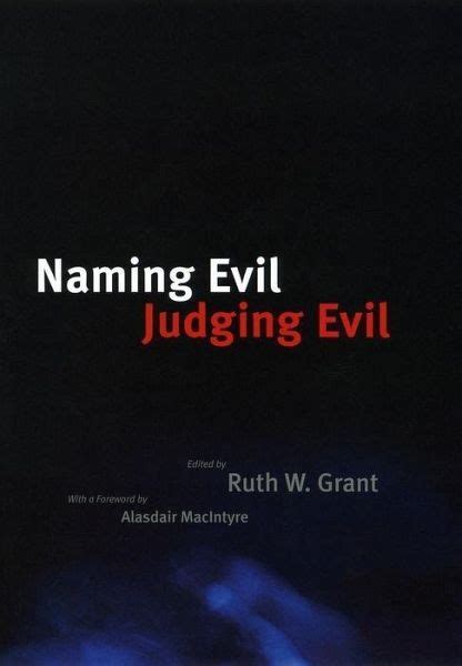 Naming Evil, Judging Evil Reader