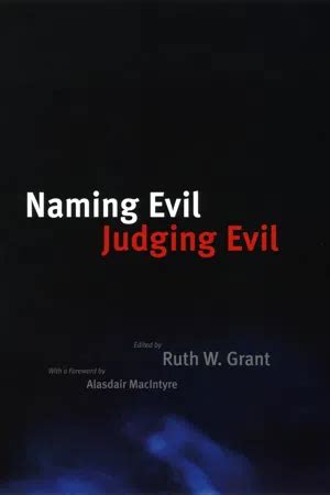 Naming Evil, Judging Evil Reader