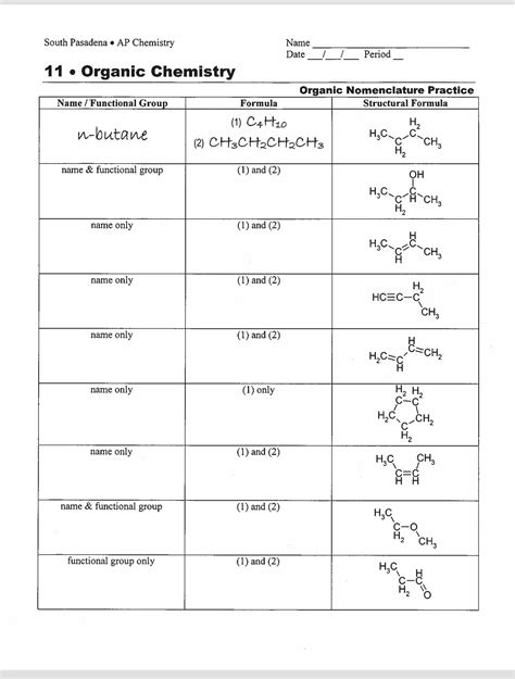 Naming Organic Compounds Problems And Answers Kindle Editon