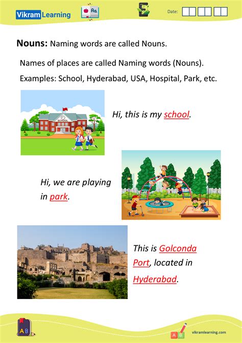 Naming Words Nouns and Pronouns Reader