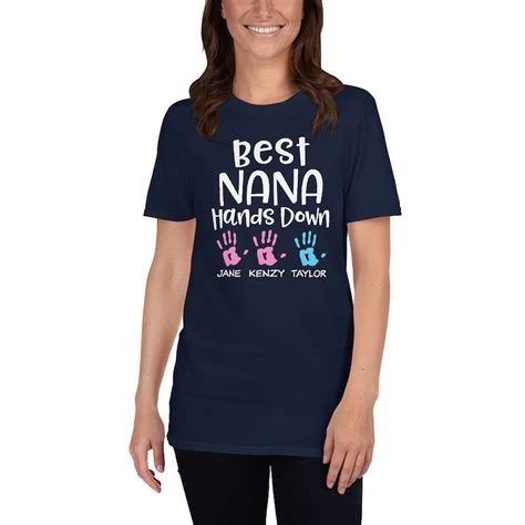 Nana Personalized Shirts: A Timeless Treasure for Grandmothers and Grandchildren Alike