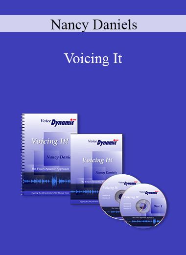 Nancy Daniels - Voicing it! [2DVDs   pdf] Kindle Editon