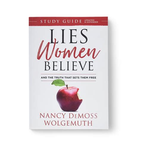 Nancy Leigh DeMoss Lies Women Believe Study Kit Book Study Guide PDF