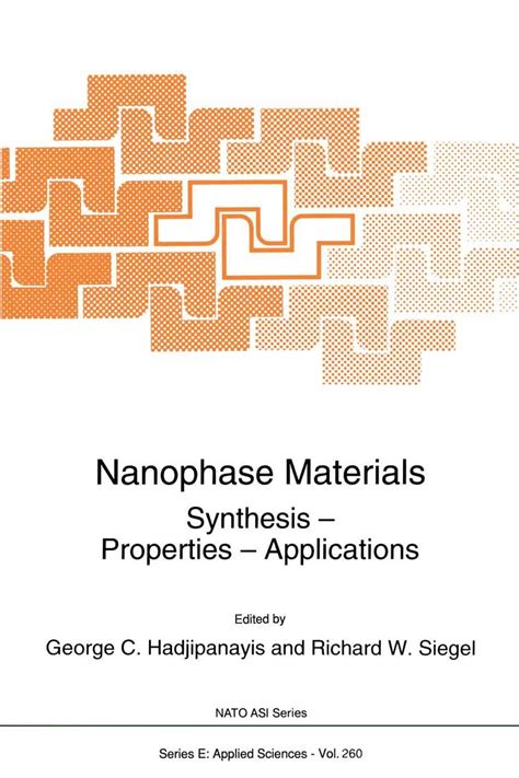 Nanophase Materials Synthesis - Properties - Applications PDF